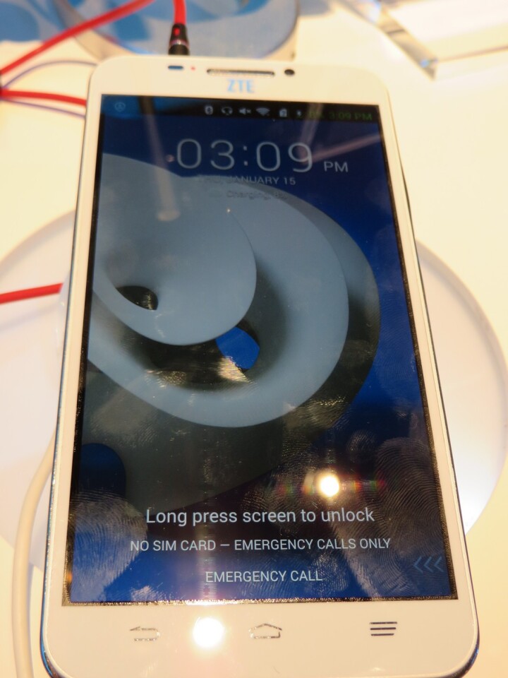 ZTE's original Grand Memo – a successor device will be announced at Mobile World Congress