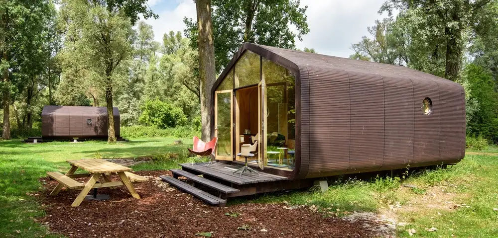 The Wikkelhouse is available in the Netherlands, Belgium, Luxembourg, France, Germany, the UK, and Denmark