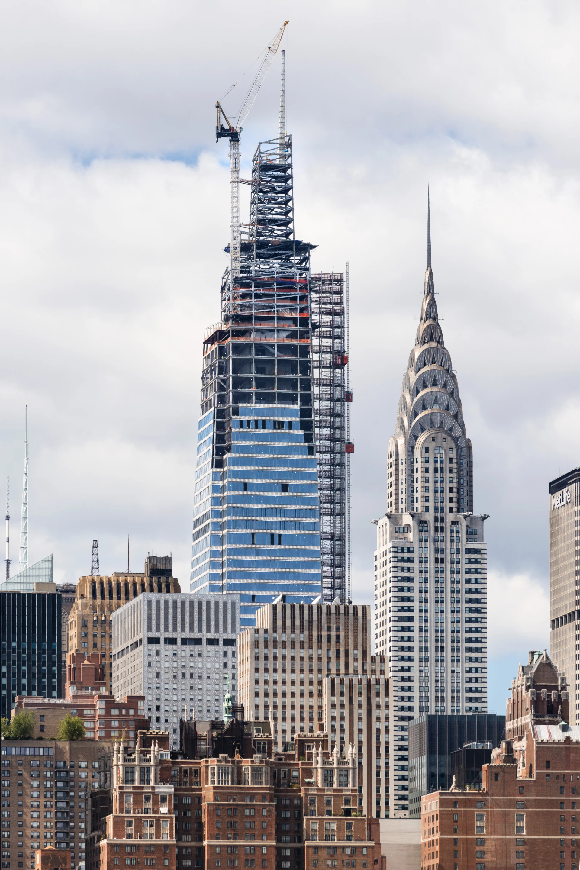 "As One Vanderbilt reaches its full height, its slender, crystalline profile assumes a prominent place on the New York skyline," says James von Klemperer, KPF President and Design Principal
