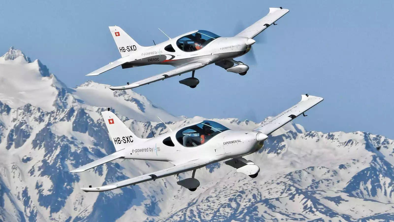 The new system incorporates an electric motor being tested in these light aircraft