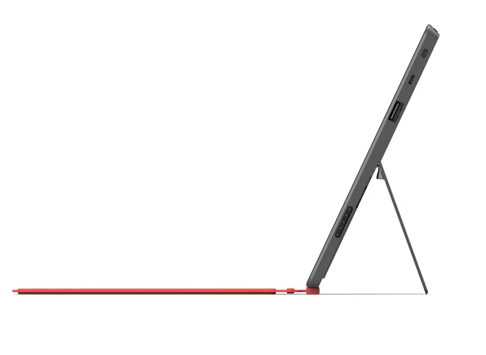The overall thickness of the Surface isn't significantly increased by the Type and Touch covers