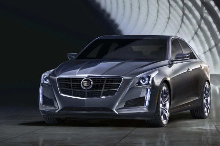 CTS roofline, hoodline are roughly an inch lower giving an even more aggressive stance