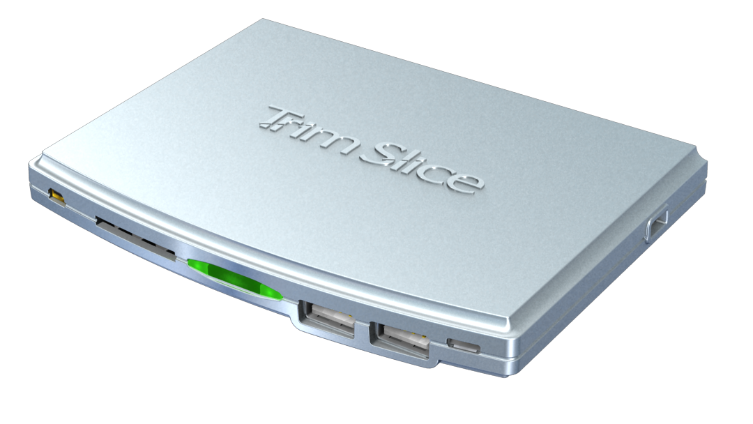 The Trim-Slice offers storage expansion via full-size and micro SD media slots