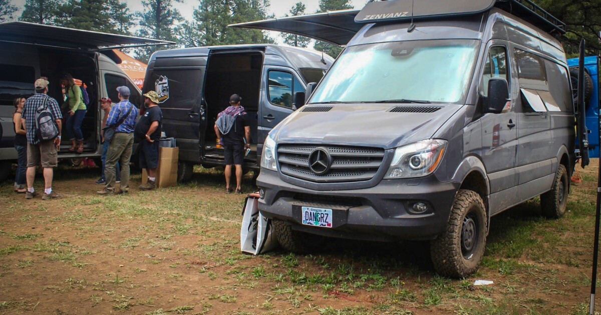 Gallery The dusttarnished adventure and camper vans of Overland Expo