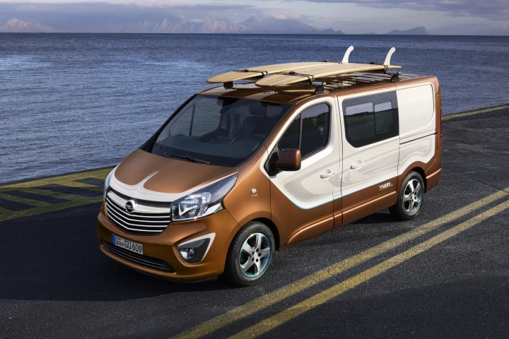 The Vivaro Surf Concept will make its debut at the 2015 Frankfurt Motor Show