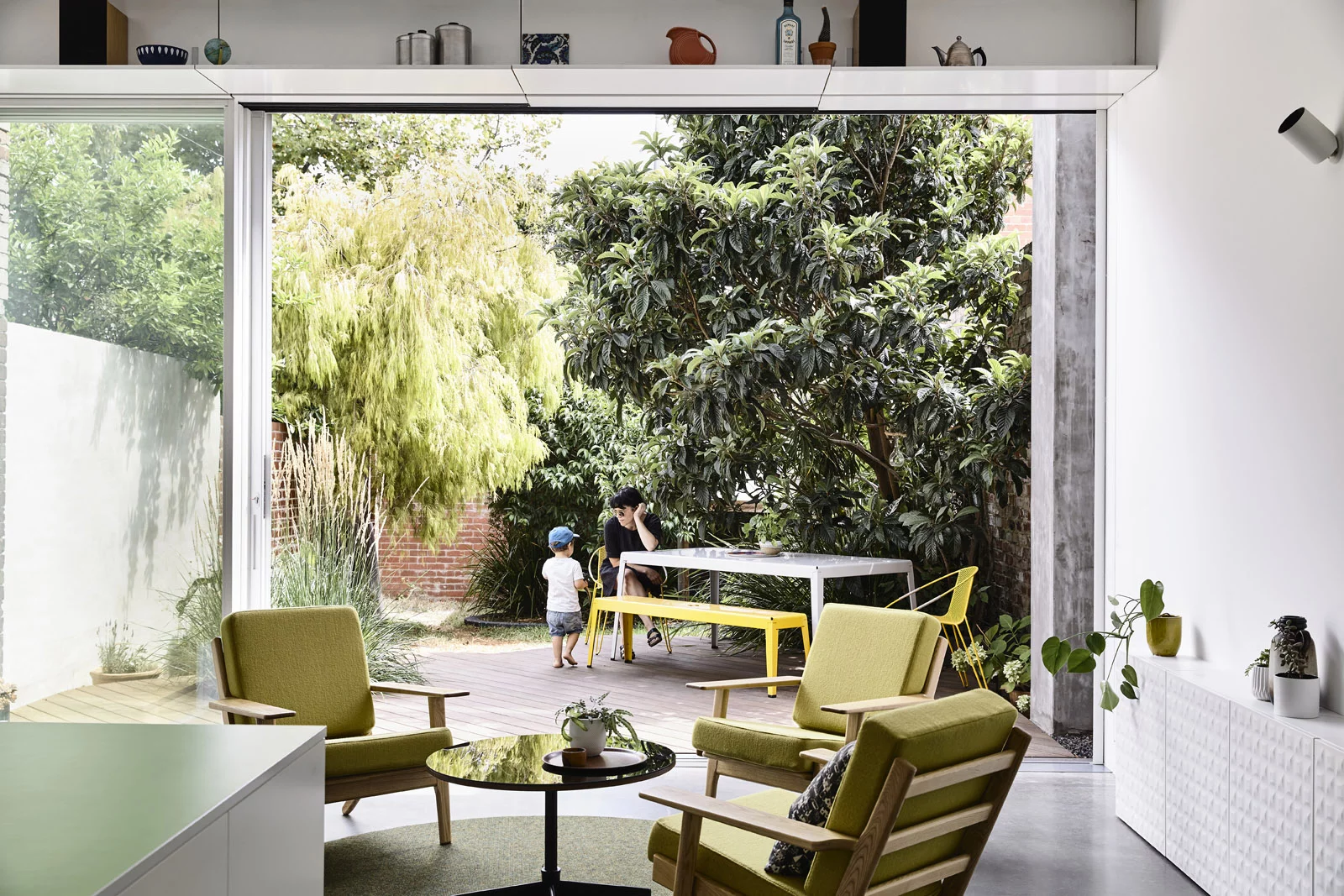 Grant House's new extension includes a dining area downstairs