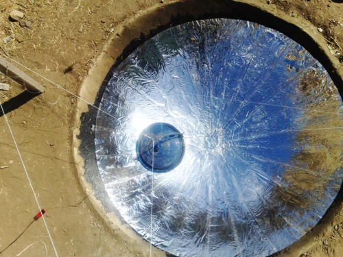 The Caloris Basin is a new way to concentrate sunlight (Photo: Substitute Materials)