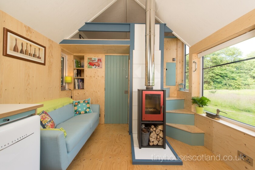 Inside, the NestHouse has a large main living area which includes a kitchen and dining area, and lounge