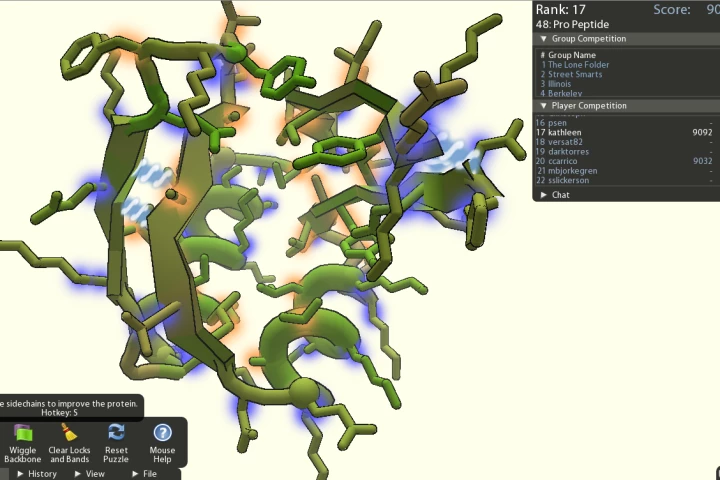 Players of the online game Foldit have helped determine the structure of an enzyme, which could be crucial to stopping the spread of AIDS
