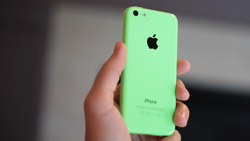 The iPhone 5c weighs 132 g