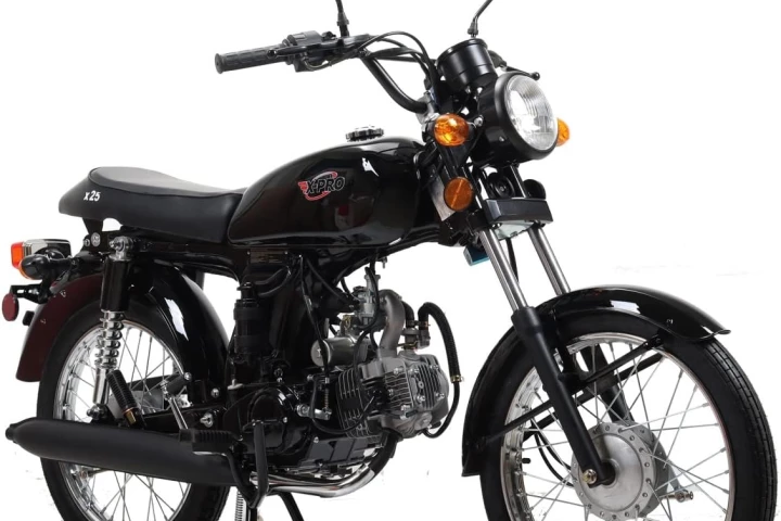 The X-Pro MC-N025 is powered by a 154FMI-3 125cc air-cooled single-cylinder engine