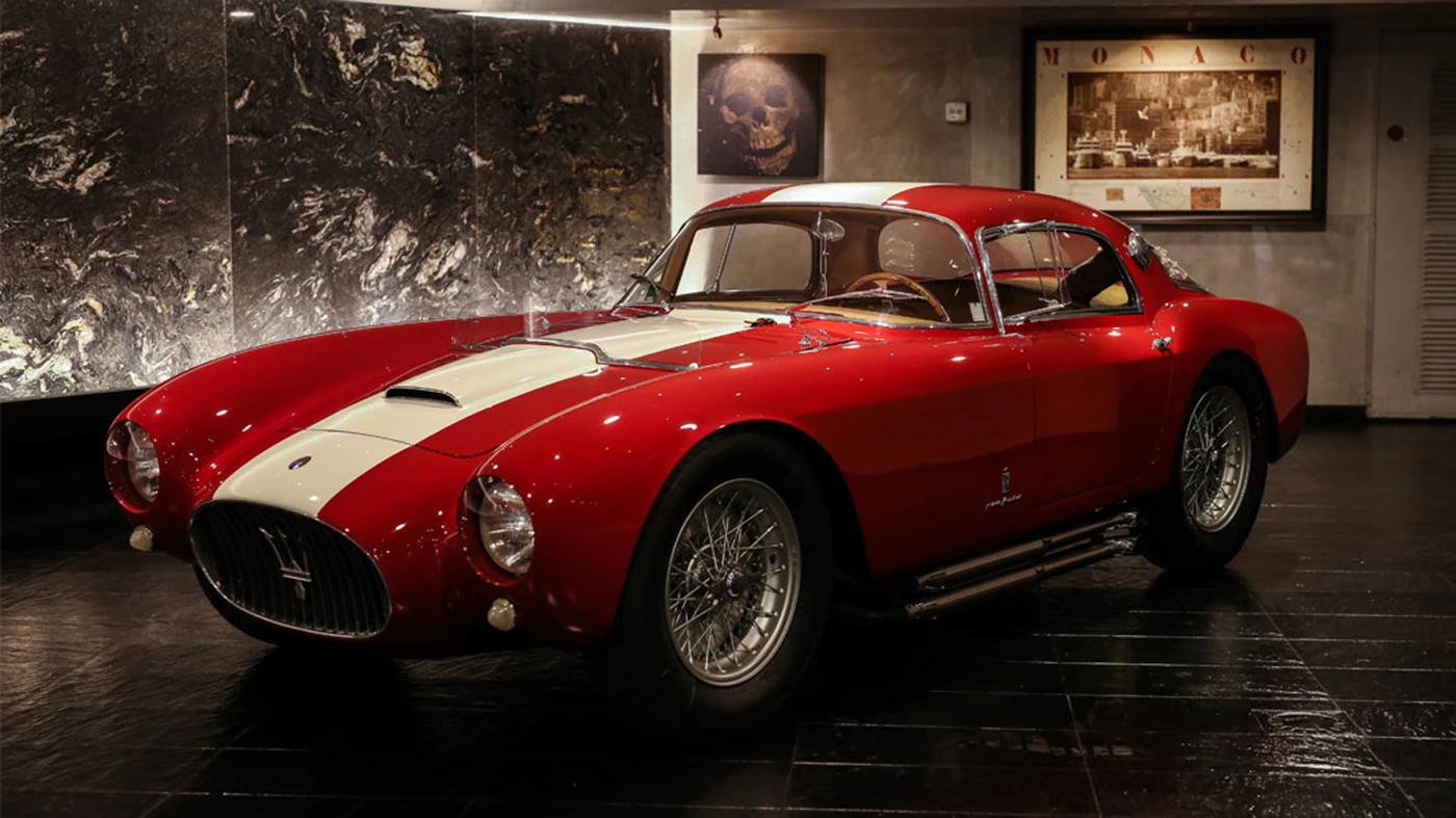 The winner of the 2016 2016 Concorso d'Eleganza Villa d'Este, this 1954 Maserati A6GCS Berlinetta won the Peninsula Classics Best of the Best Award for 2016 at the 2017 Monterey Car Week.