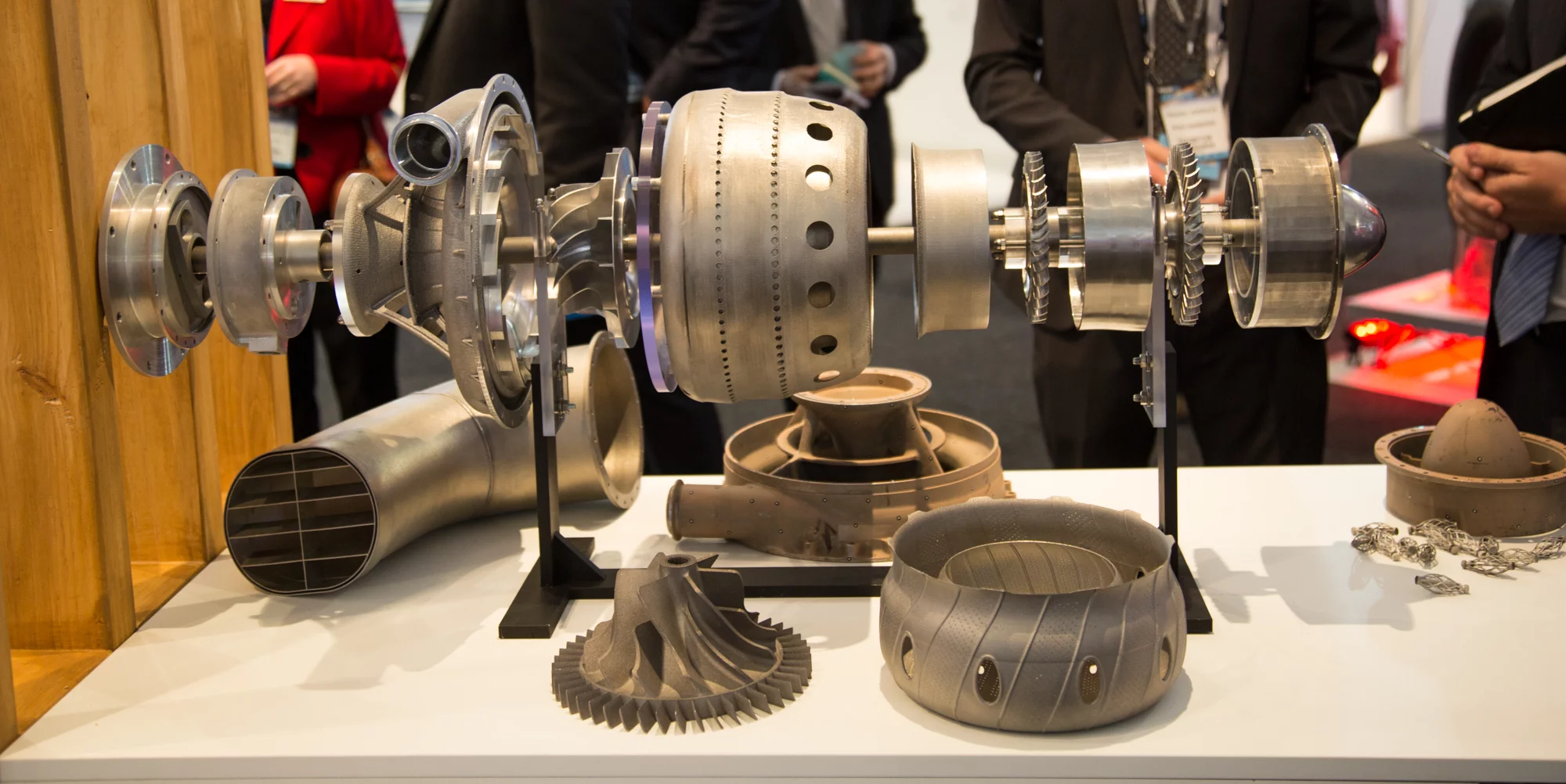 The world's first 3D-printed jet engine on display at the Avalon International Airshow