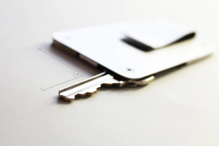 The Keylet combines the two most important things we carry – keys and money
