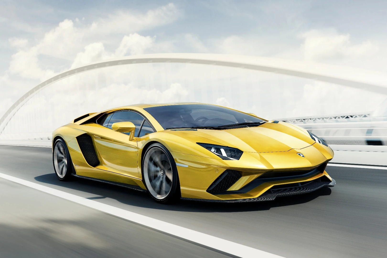 The new Lamborghini Aventador S