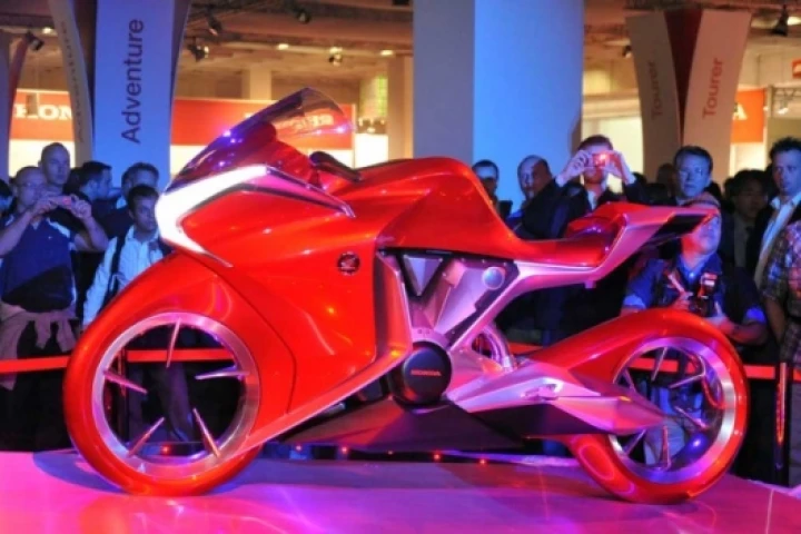 Honda's V4 Concept Model
