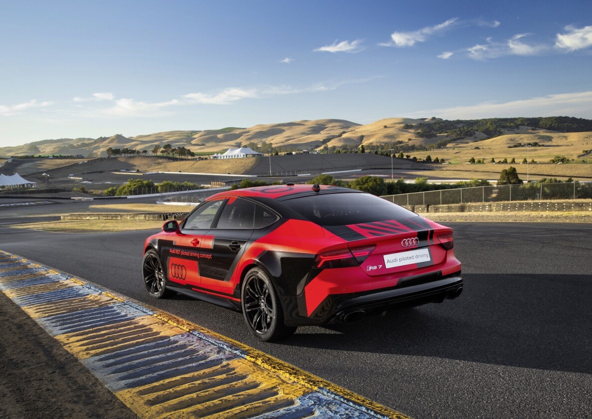 The updated RS 7 piloted concept is much lighter than its predecessor