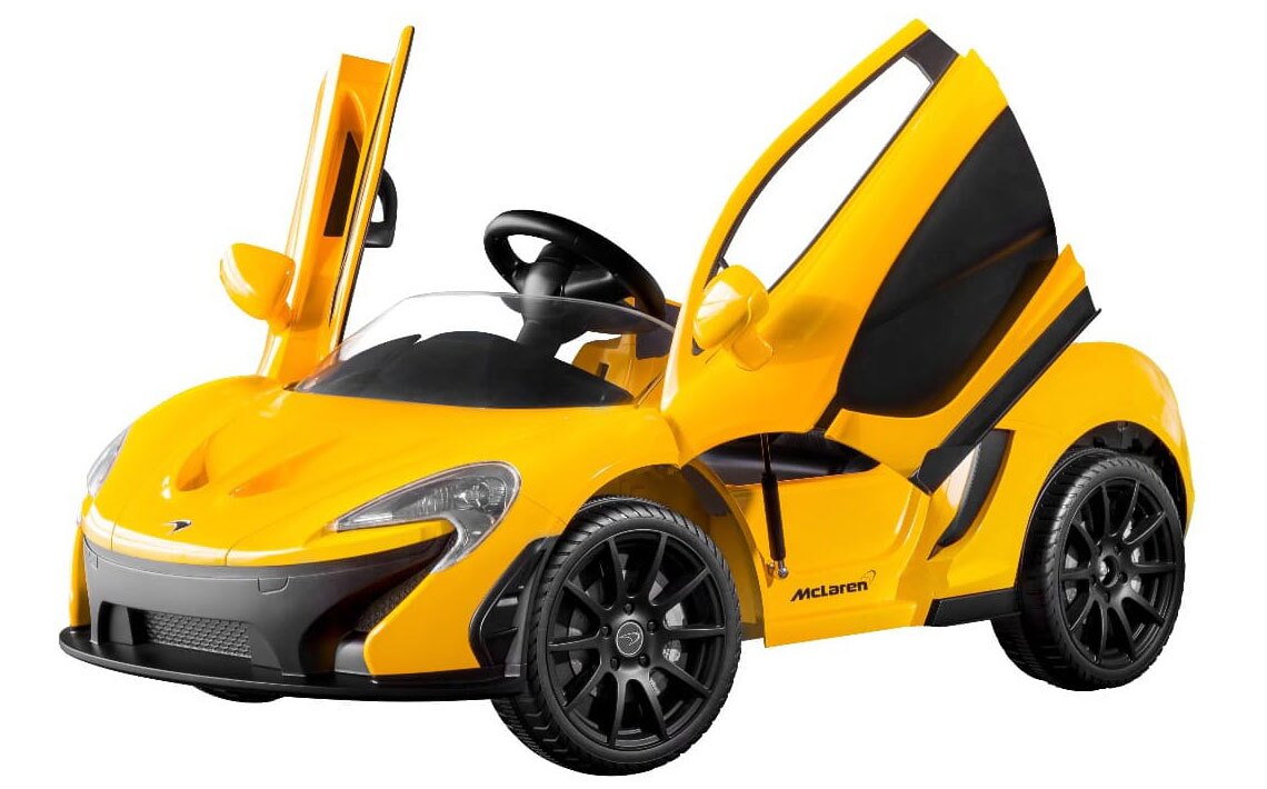 The mini P1 keeps the dihedral doors and gains a more F1-like single center seat