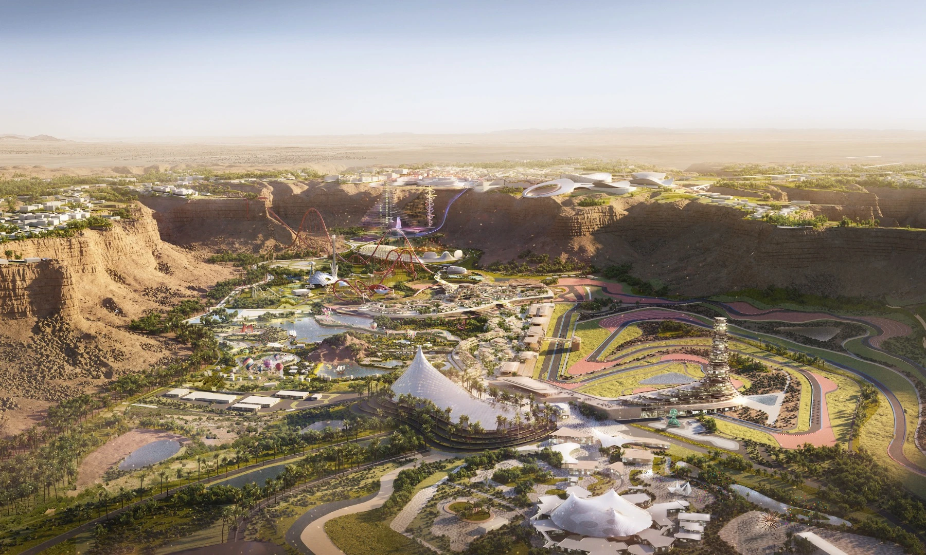 Qiddiya broke ground in April 2018 and its first phase is set to open in 2022, with completion planned by 2030