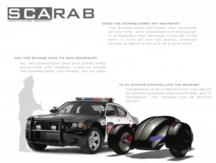 The SCARAB Police Chase Assistant concept