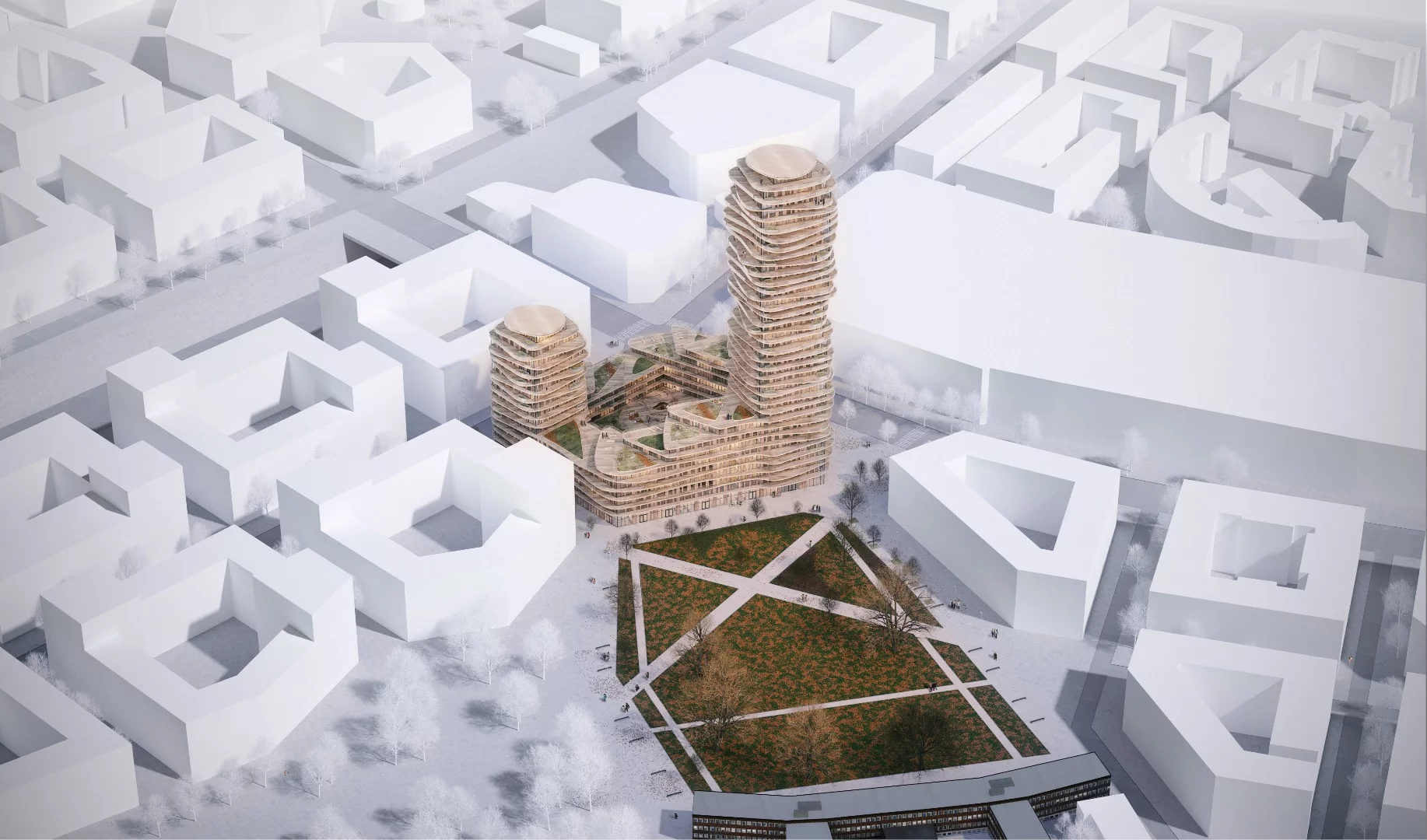The district of Nacka in Sweden’s capital is a busy area where the big city ends and the Stockholm Archipelago begins, and it’s about to get a fair bit busier