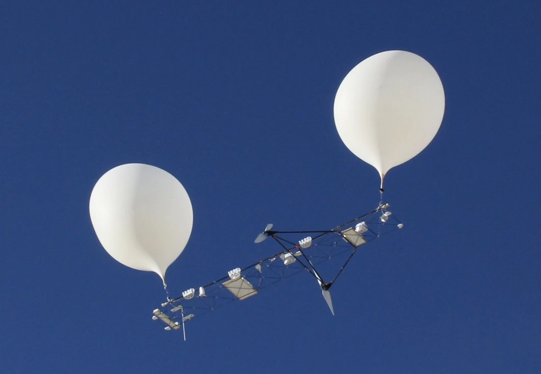 JP Aerospace's Tandem airship on its way up