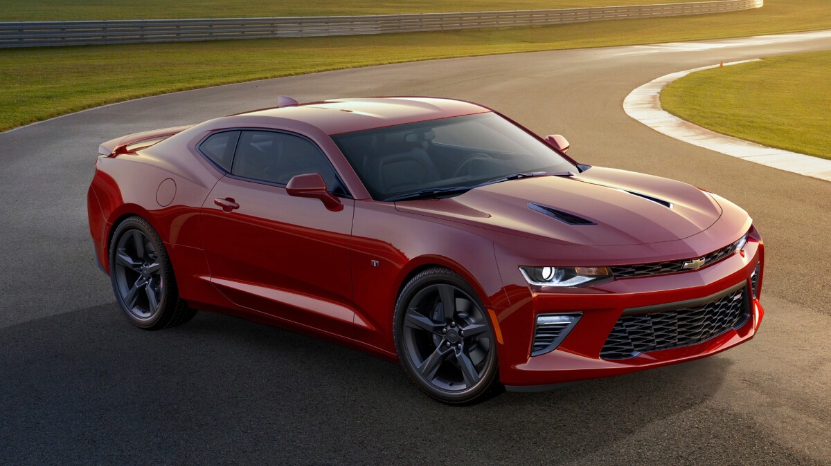 This 2016 Chevrolet Camaro SS sold for $500,000 at the 2014 Barrett-Jackson Las Vegas Auction