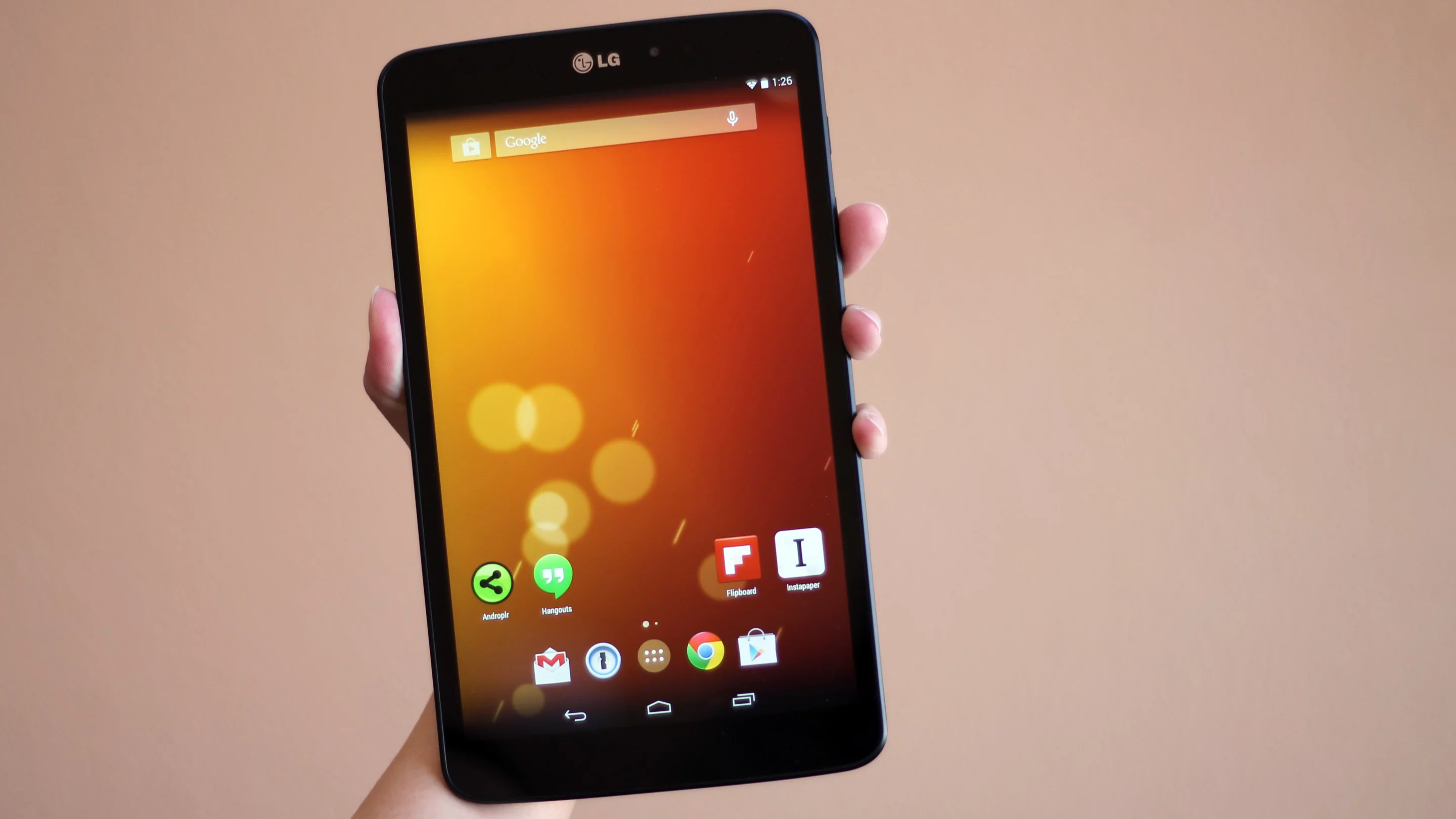 The Google Play Edition of the G Pad delivers a smoother and leaner software experience
