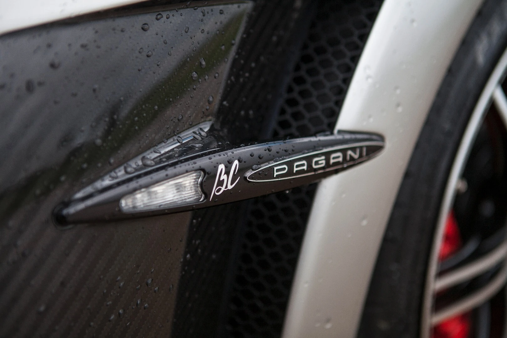 Huayra BC close-up