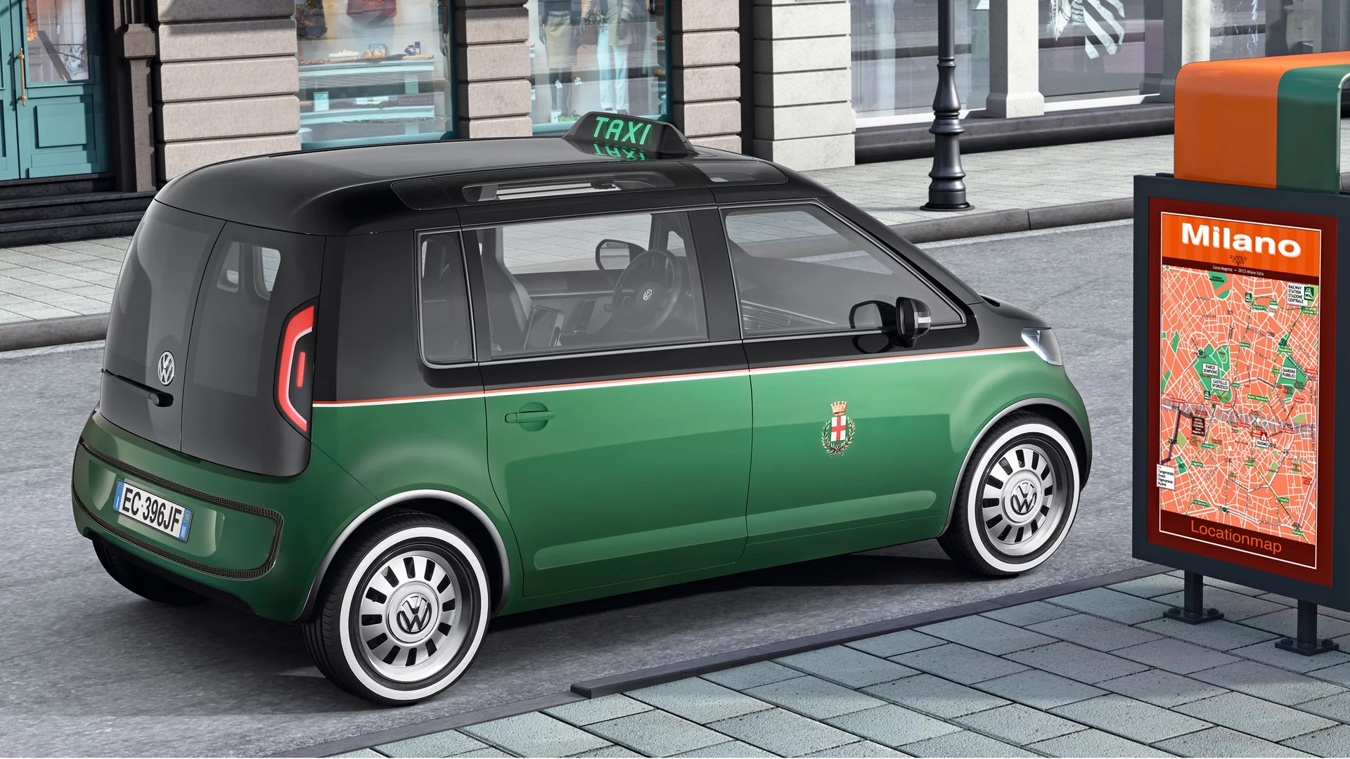 Volkswagen's Milano Taxi Electric Vehicle concept
