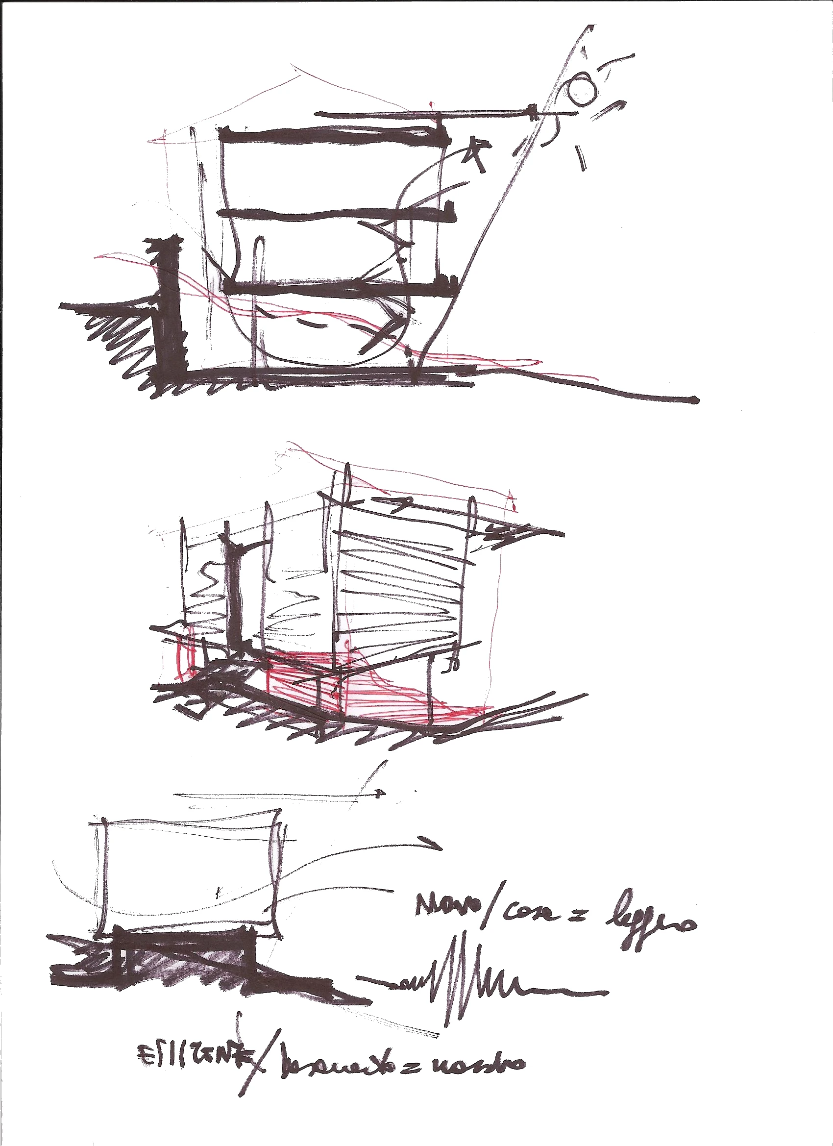Architectural drawing (Image: Pierluigi Bonomo)