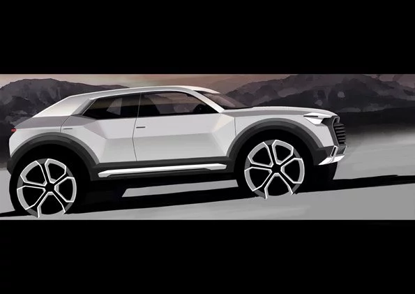 The Q1 will join Audi'd Q series from 2016
