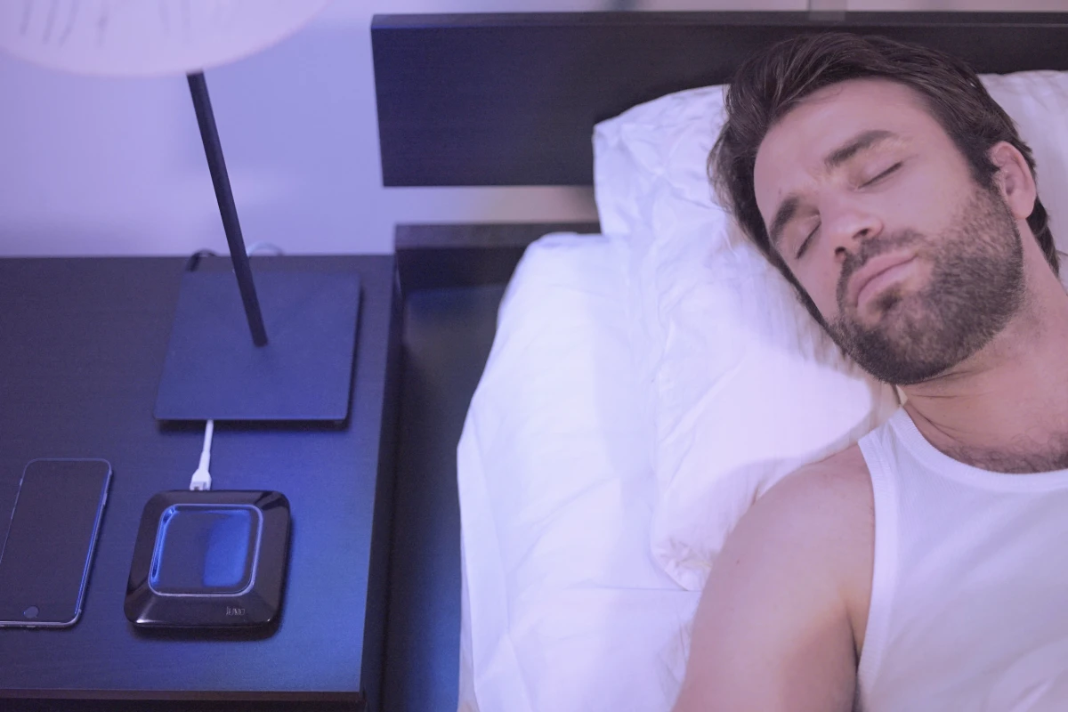 The Juvo sleep monitoring system is claimed capable of tracking your slightest movements 100 times a second, picking up every breath and every heartbeat
