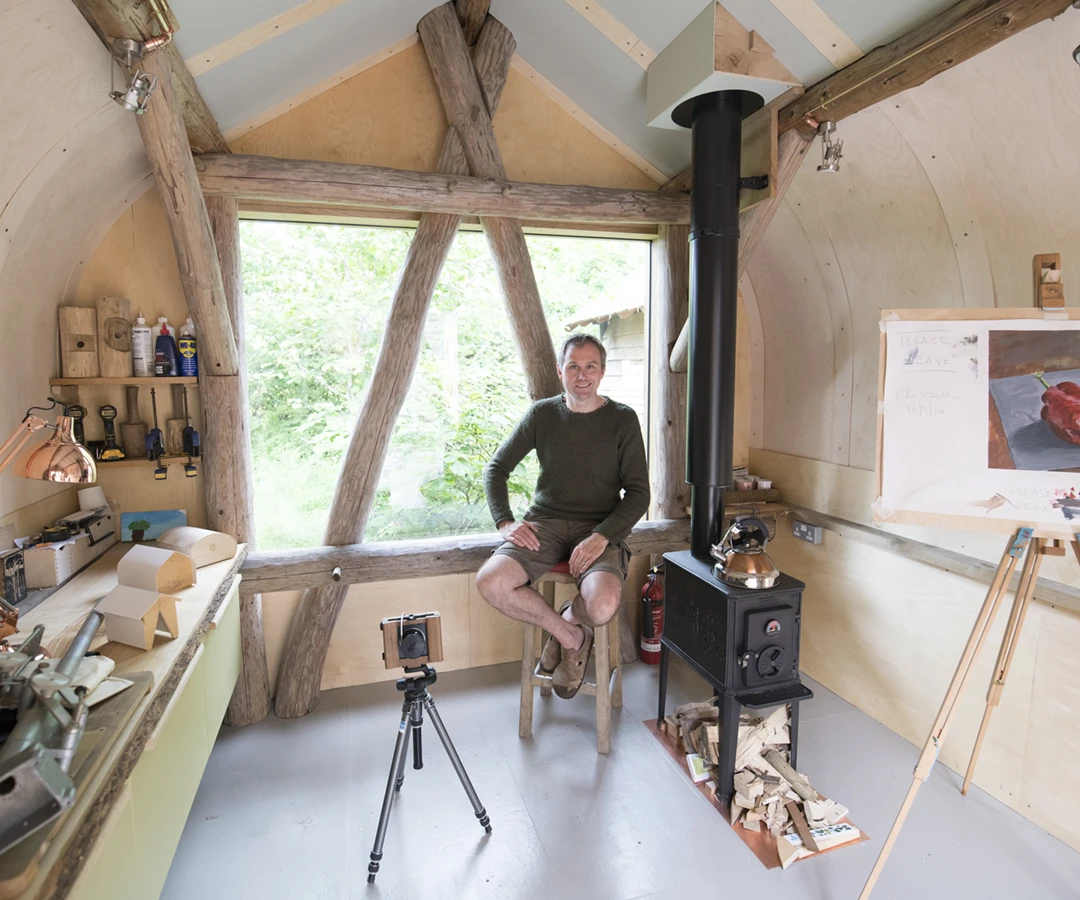 Viking Bauhutte gets its name from when craftsmen and artisans would stay in a shed on a building site - the Bauhutte - and discuss their building and design ideas over tea (or mead) back in the middle ages