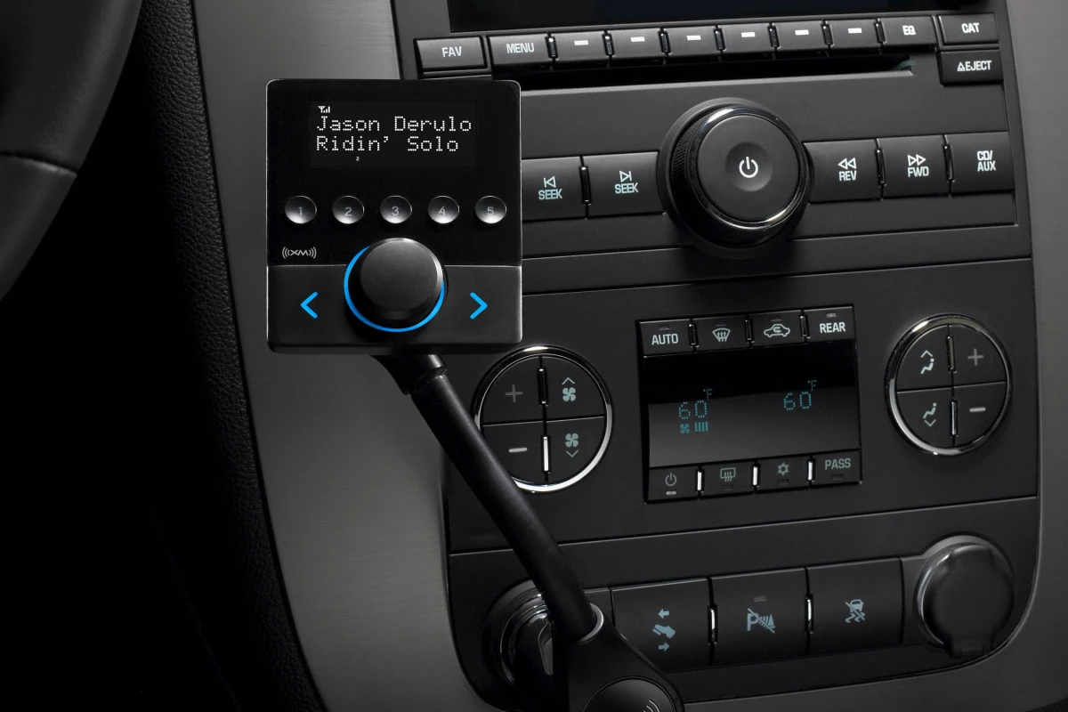 The XM Snap! portable in-vehicle satellite radio