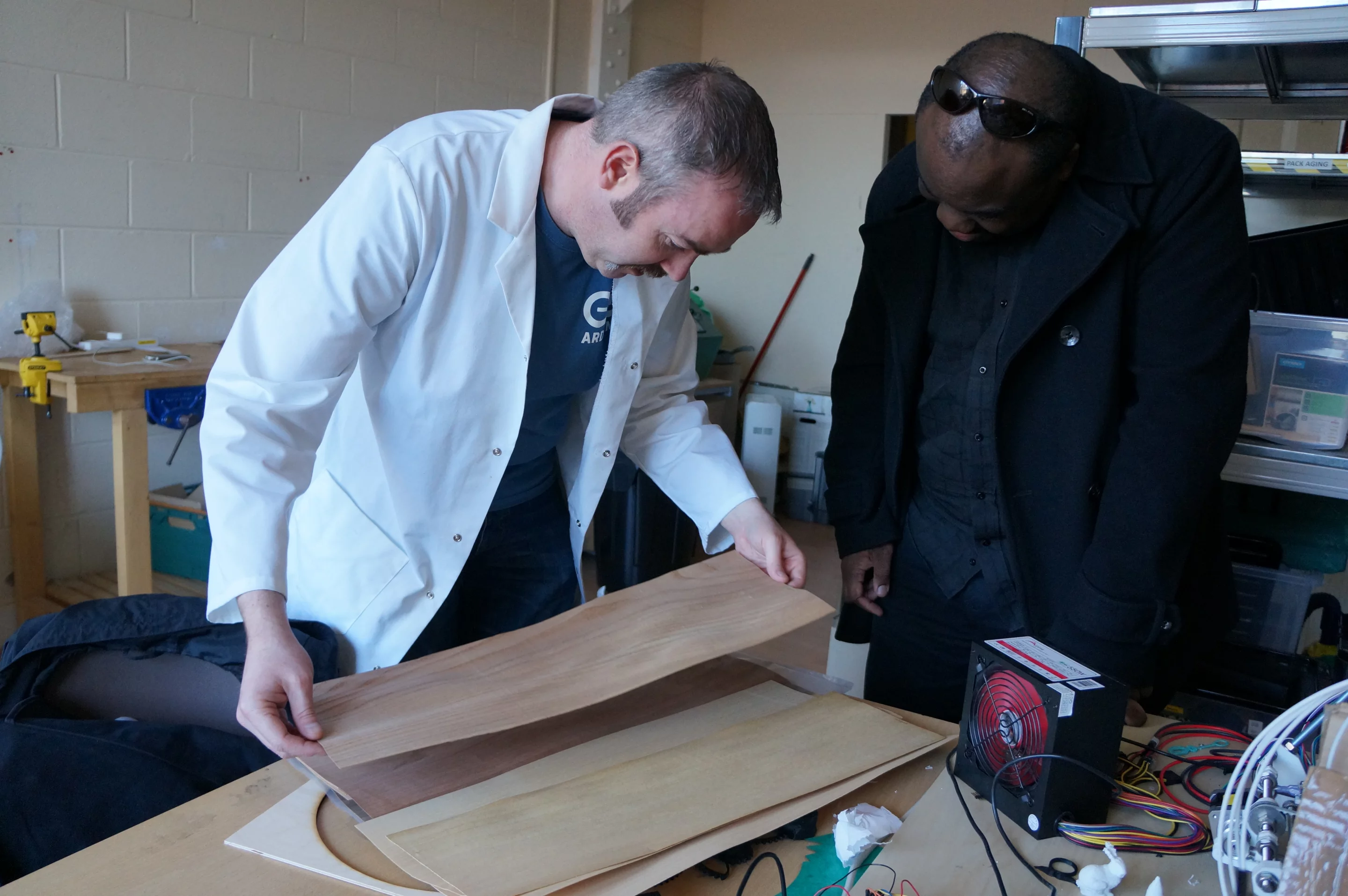 Materials used in building the Perceptive Radio (Photo: Mudlark)