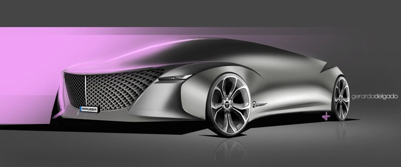 Concept by Gerardo Delgado (Image: Cardesign.ru: Transportation Design)