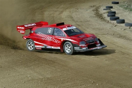 With Tajima and a tank of gas, the Suzuki weighs 1020 kilograms - that's just under one horsepower per kilogram