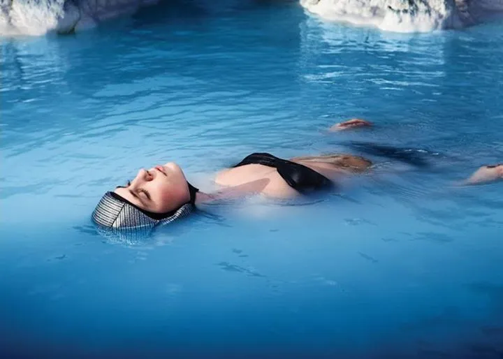 Float has two components: a cap to keep your head buoyant, and supports for both legs