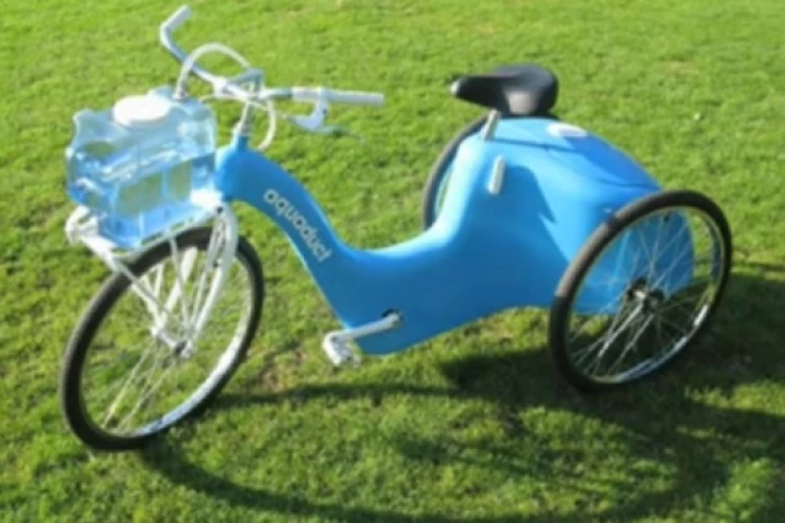 The ingenious Aquaduct Mobile Filtration Vehicle