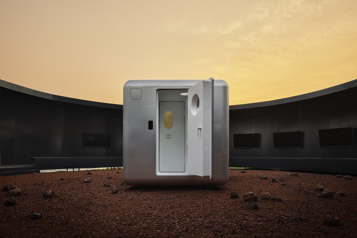 Conceptual shelter envisions small living on Mars