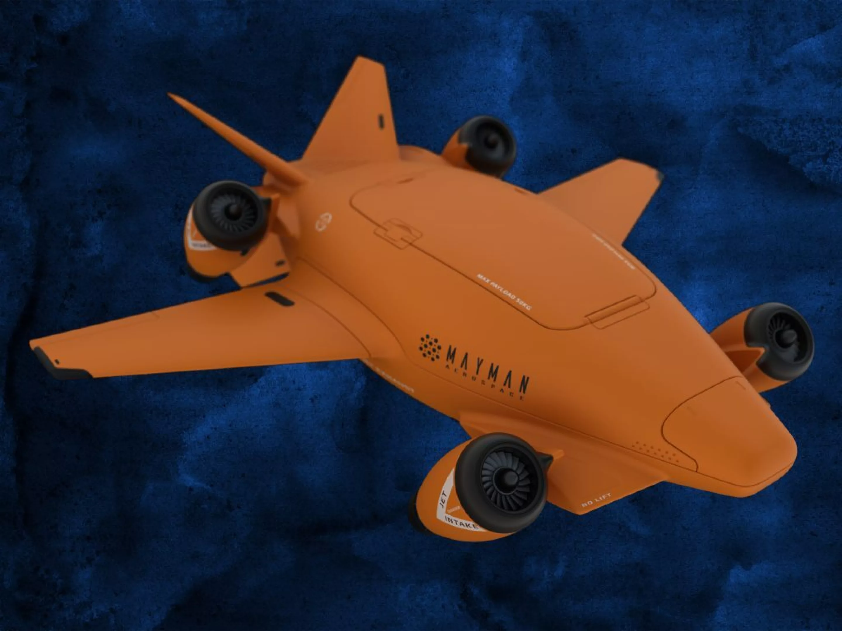 Mayman Aerospace flying motorcycle becomes a military VTOL jet drone