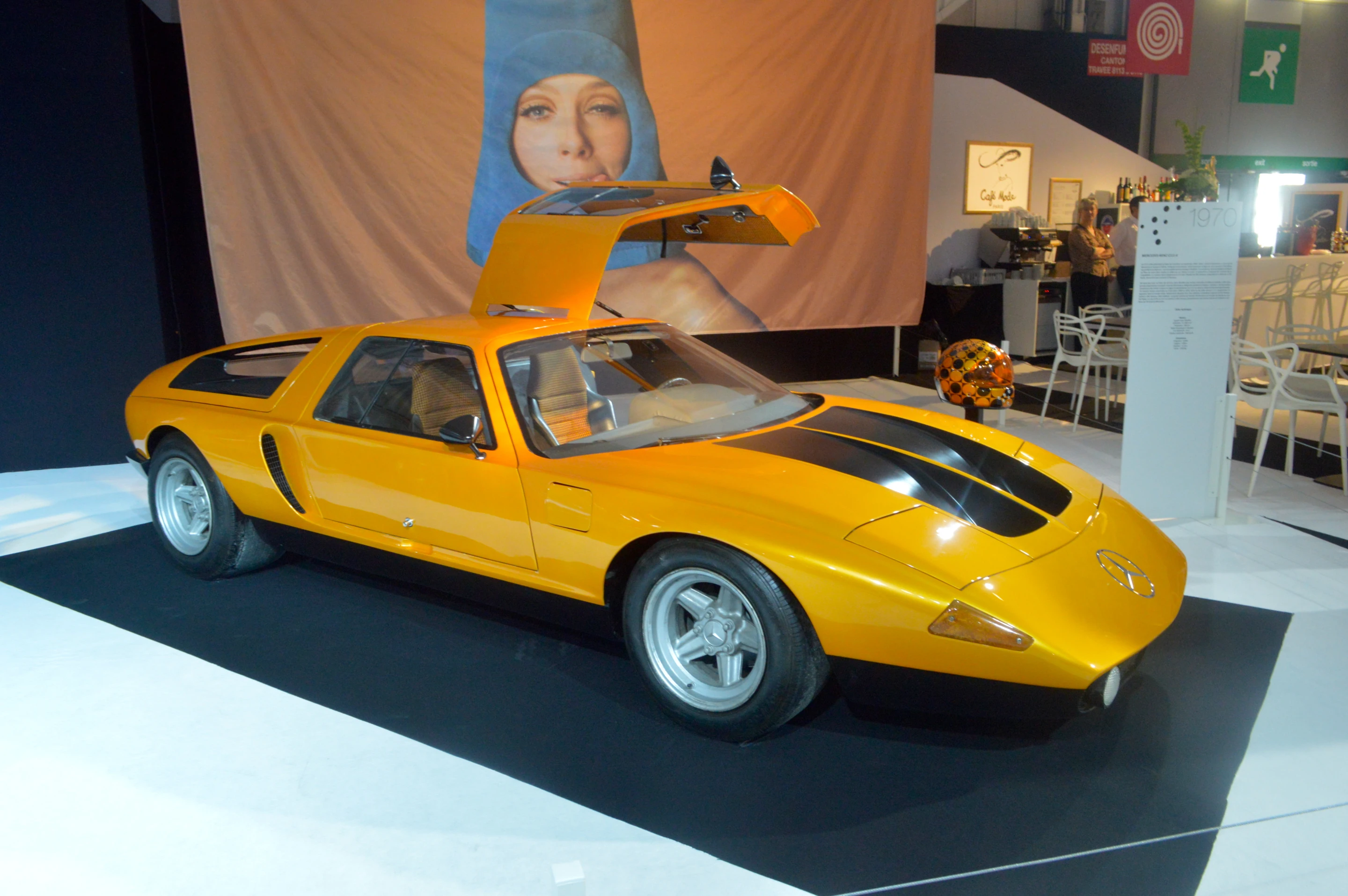 The 1970 Mercedes C111-II is a Wankel-powered experimental vehicle (Photo: C.C. Weiss/Gizmag)
