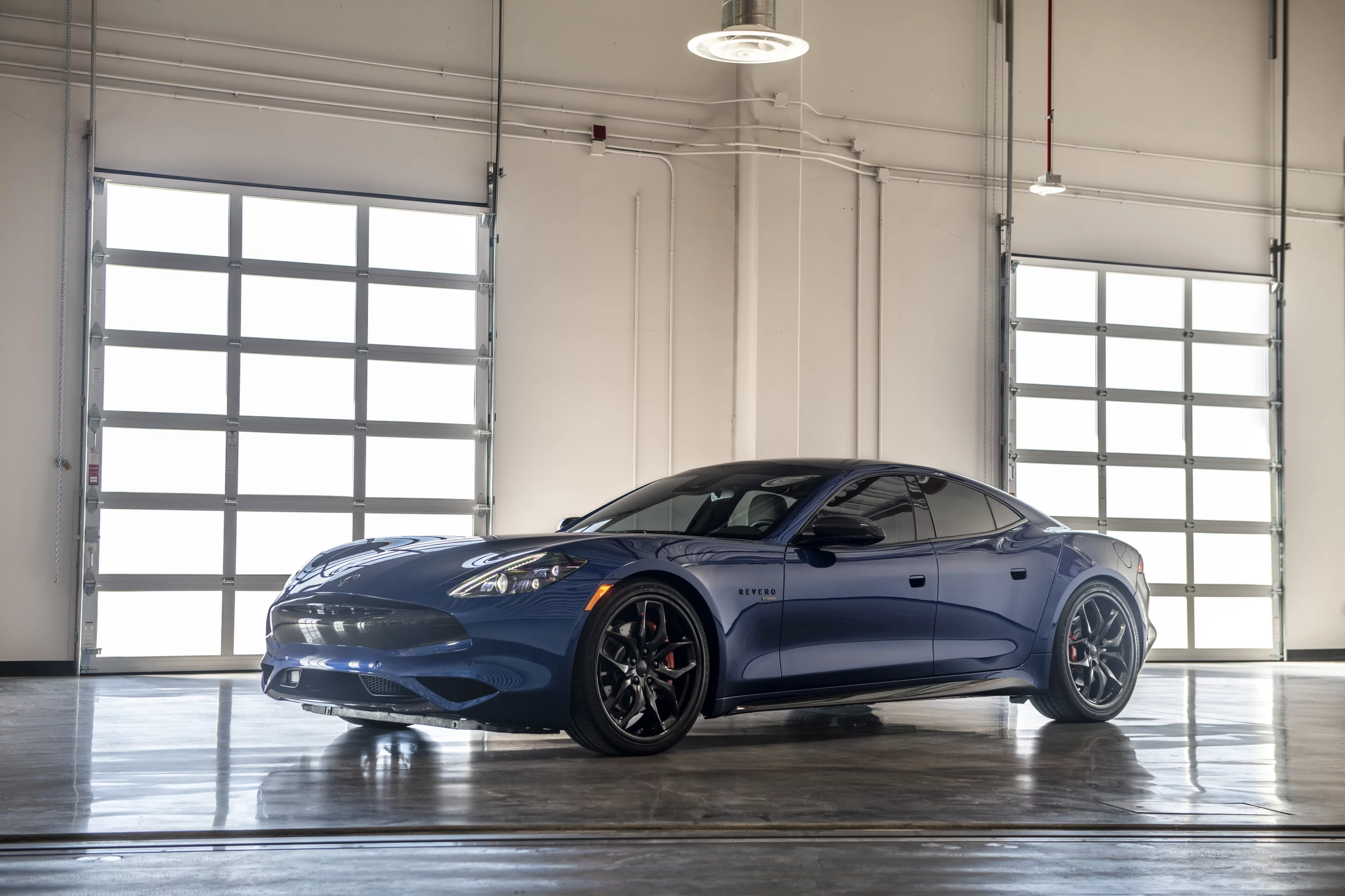 The Karma Revero GT is the first production vehicle with an E-Flex platform