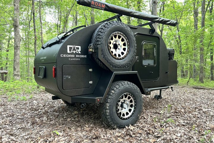 The 13-foot-long Cedar Ridge Vega 2.0 XT packs tiny and expands into a comfy base camp upon arrival