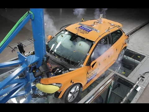 "Our tests show it is vital to separate the batteries from the electric car's crumple zones to make it as safe as a conventional car," Volvo Cars' President and CEO Stefan Jacoby said