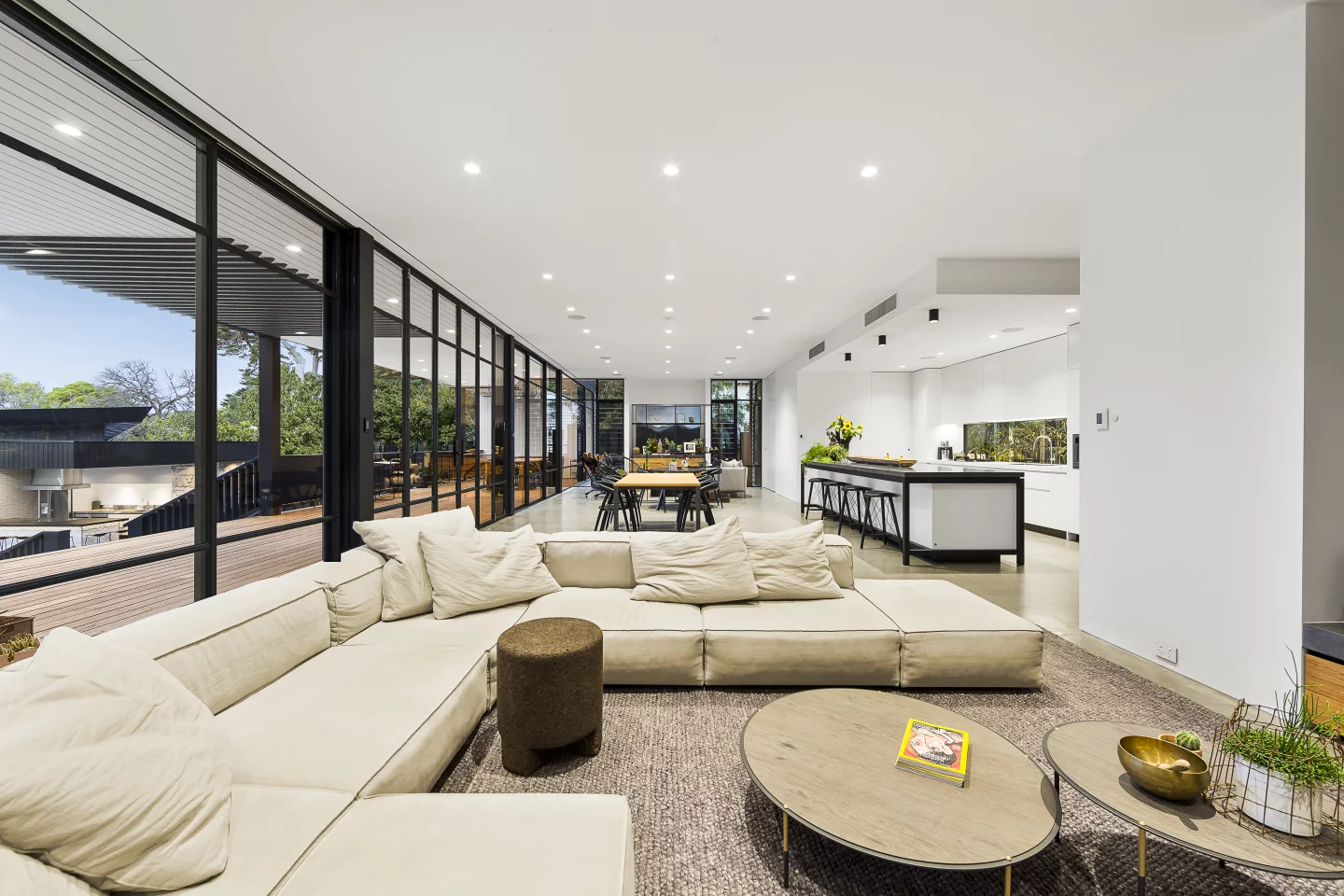 Living area: it'll do.