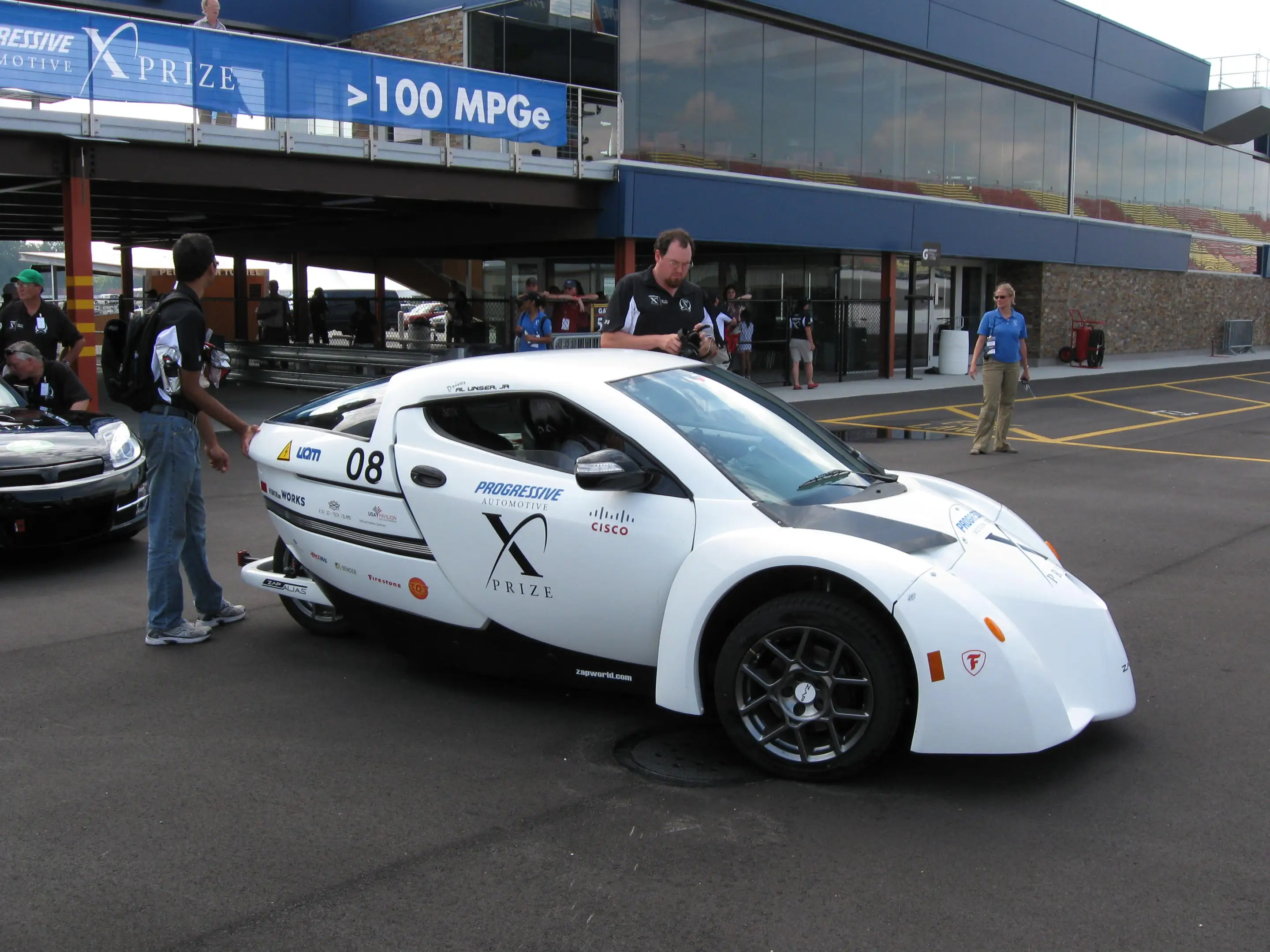 The Zap Alias is one of just nine vehicles left in the Automotive X PRIZE