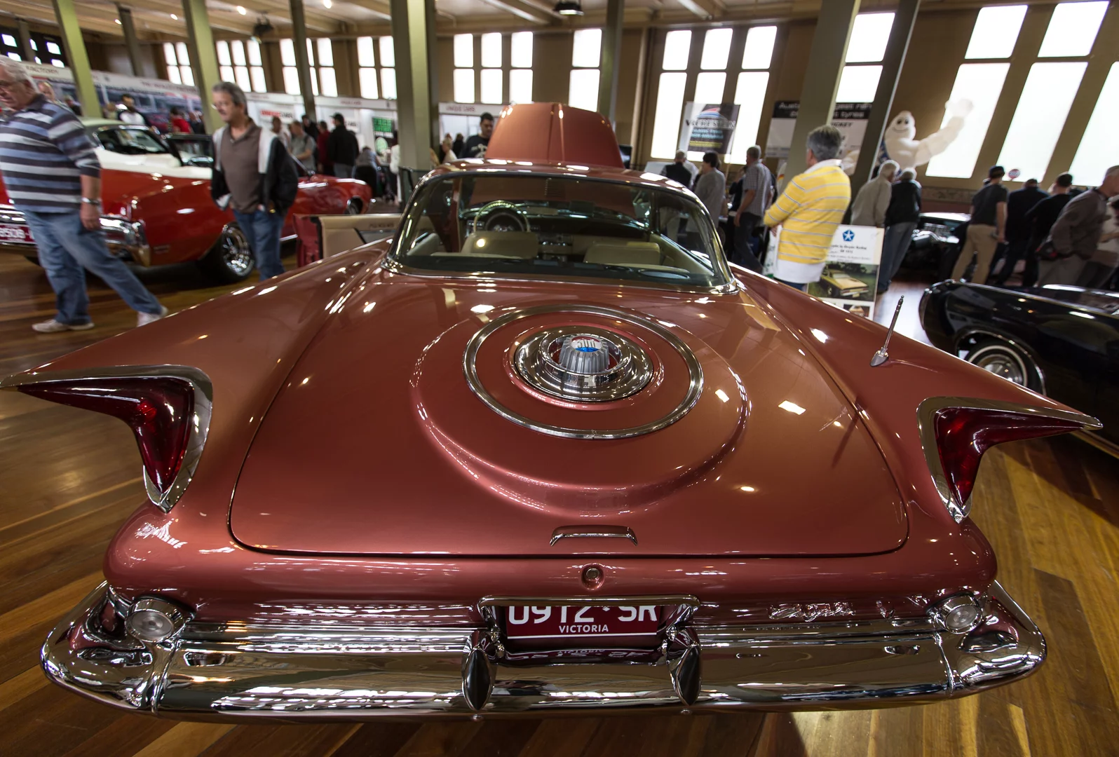 A 1960 Chrysler 300F Coupe – the Chrysler 300 series were designed by American designer Virgil Exner and are considered the very first muscle cars (Photo: Nick Lavars/Gizmag)