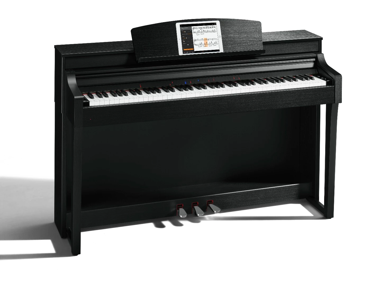 One big advantage the Clavinova CSP has over traditional piano lessons is that users get to play songs they know, rather than those chosen by a teacher